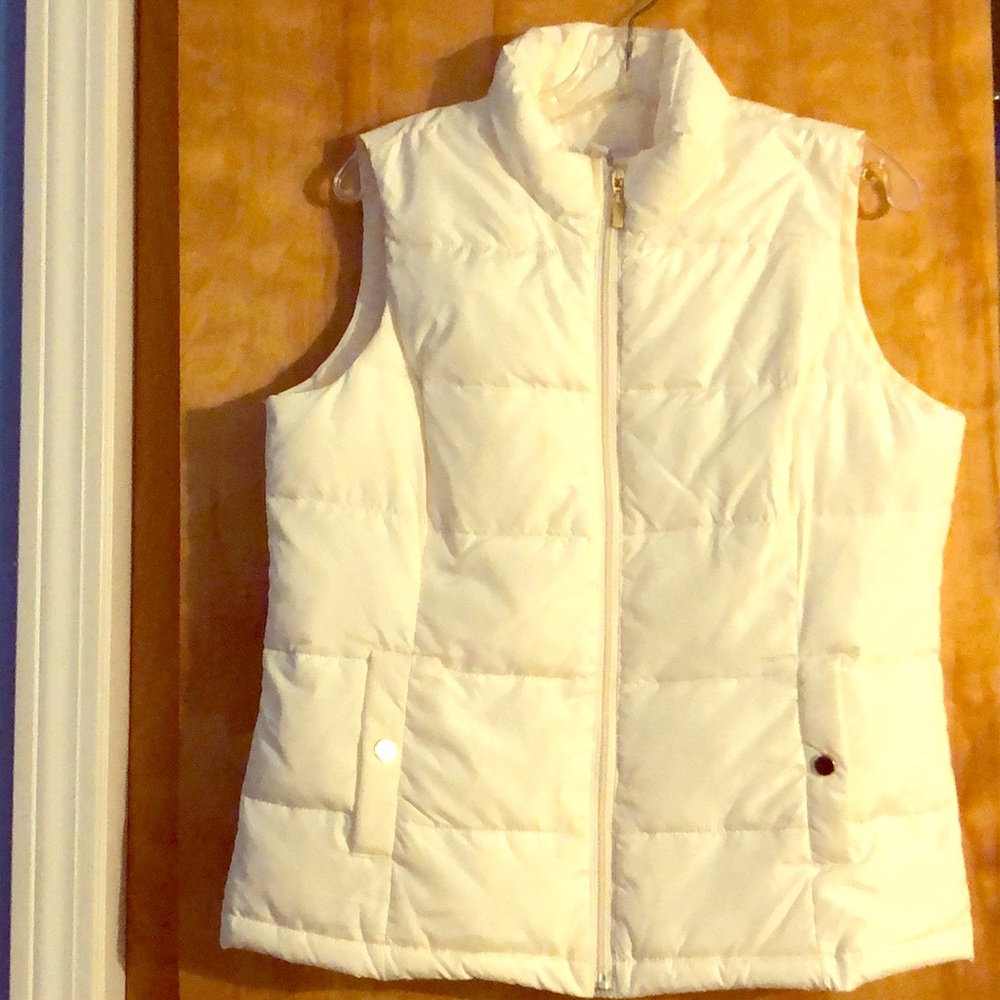 NWOT Charter Club White Vest